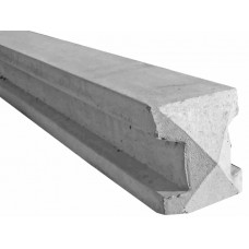8ft Concrete Slotted Intermediate Fence Post