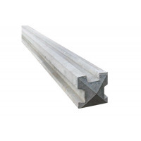 8ft Concrete Slotted Threeway Fence Post